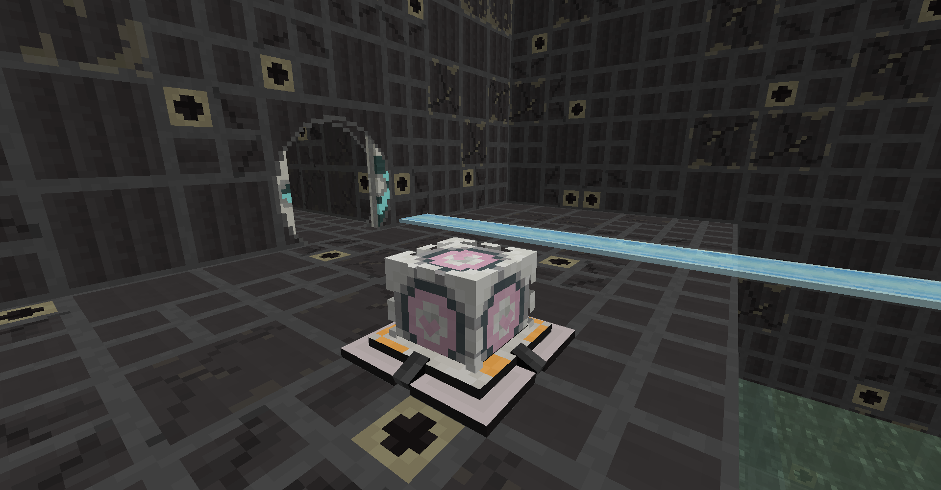 description_2 Portal Cubed Mod (1.19.2) - novo portal gun mod