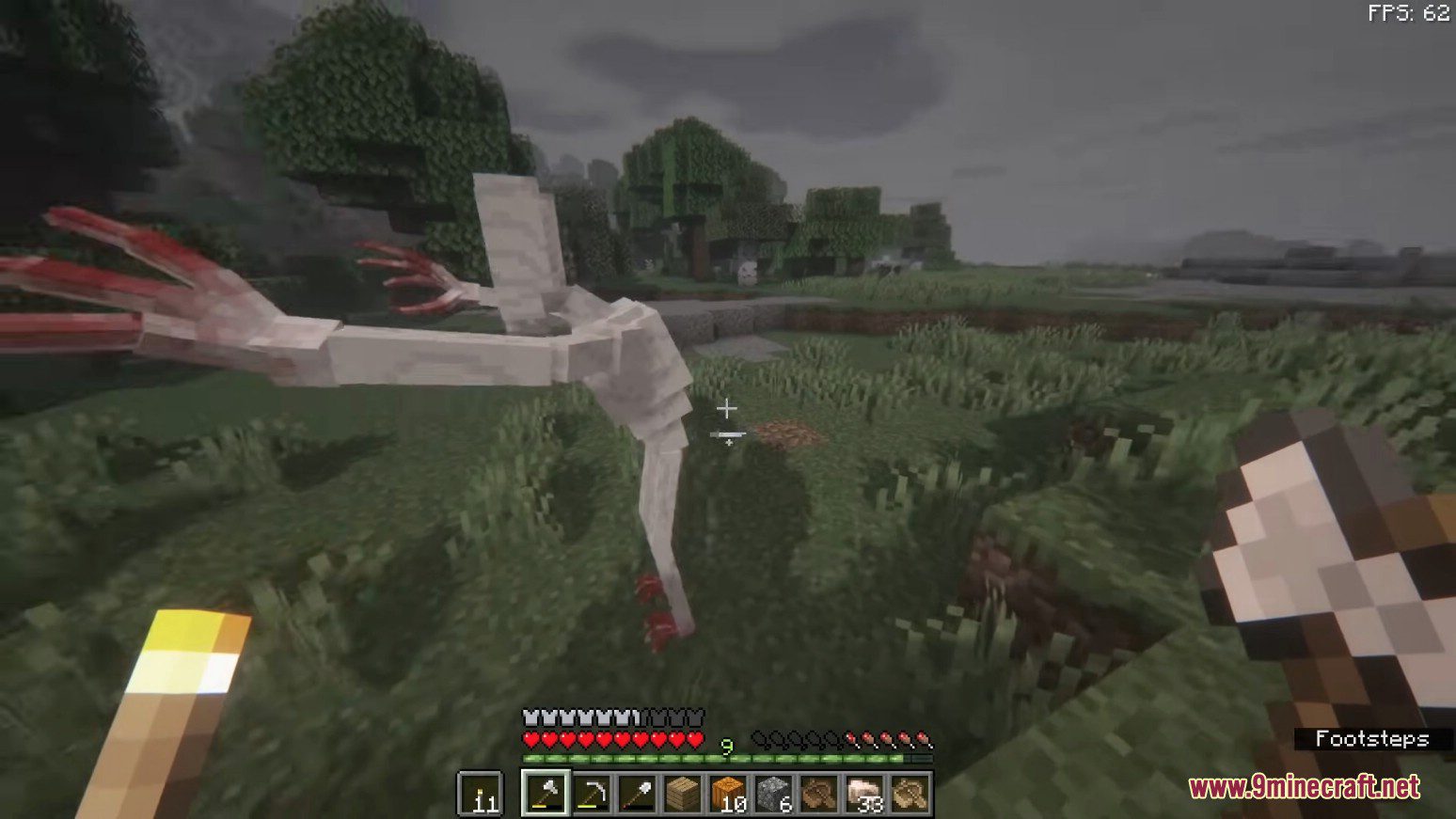 description_5 The One Who Watches Mod (1.19.2) - Новый ужасный обитатель