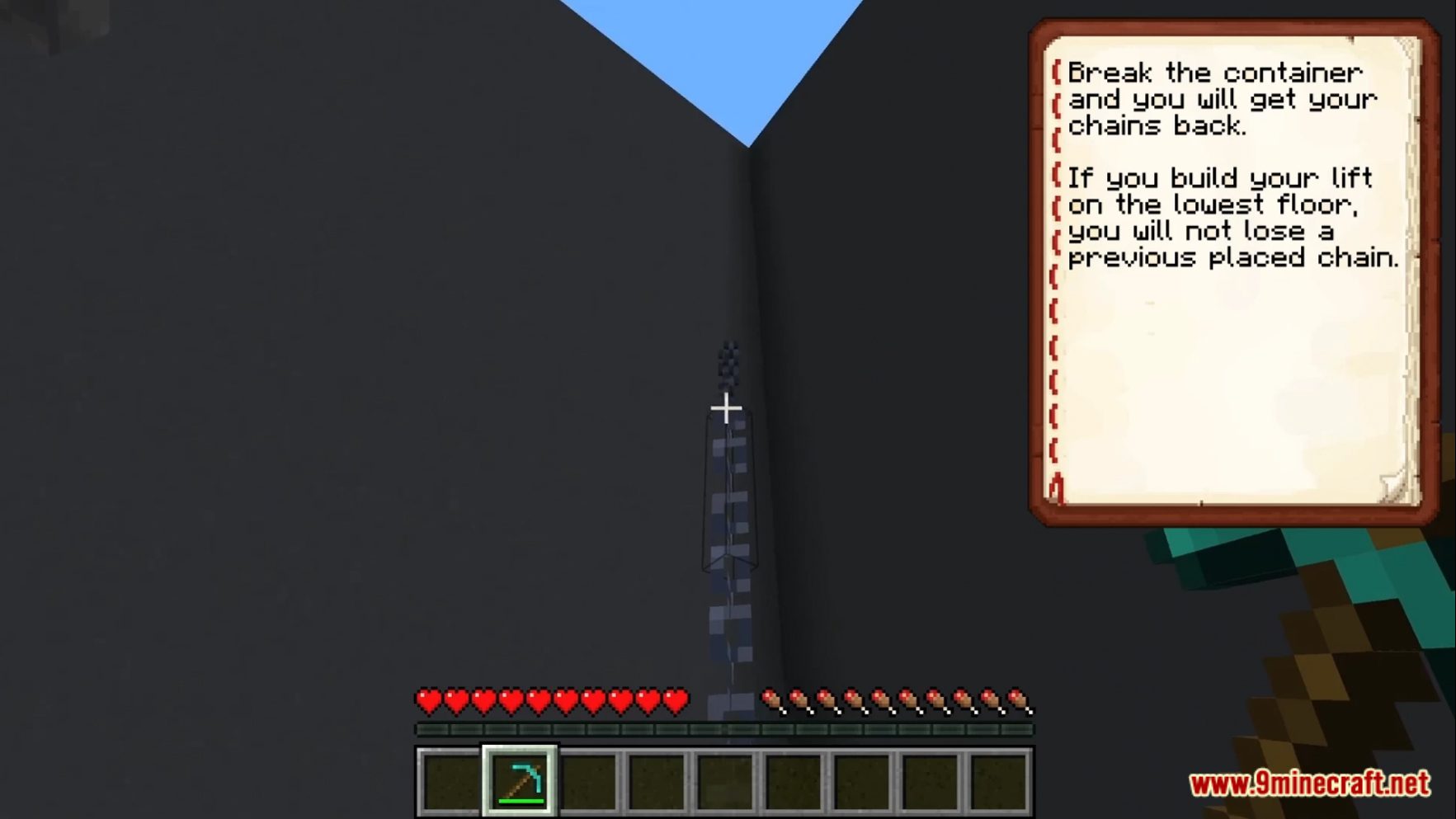 description_4 Lift Datapack (1.20.2, 1.19.4) - Build an elevator!