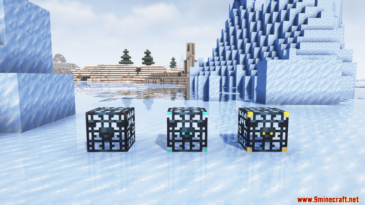 description_2 Dungeons Plus: Más Spawners Mod 1.20.2 - Oro, Diamante y niveles de aparición sin espejo.