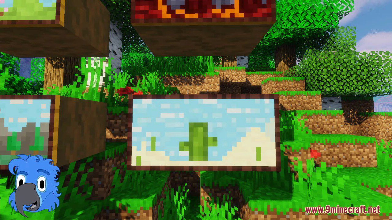 description_6 Macaw's Paintings Mod 1.20.4 - in-game art gallery