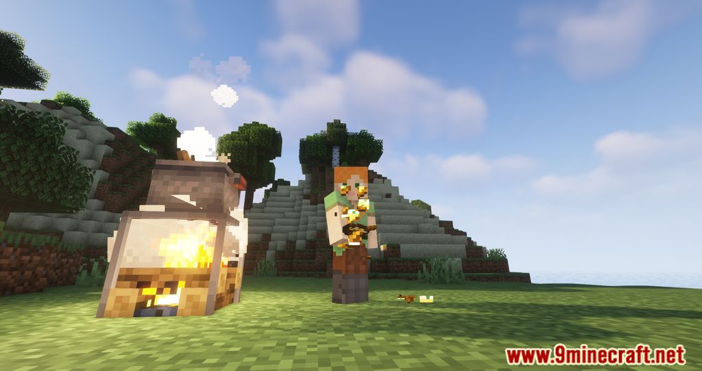 description_5 Delicia de maíz Mod (1.20.1) - Comida relacionada con el maíz y comestibles