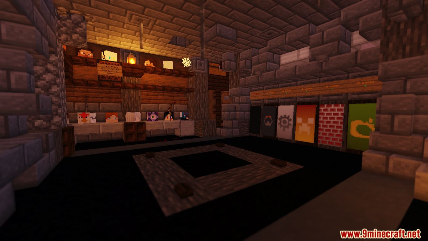 description_0 Mapa de Resident Evil 7 para Minecraft Blackjack 1.15.2