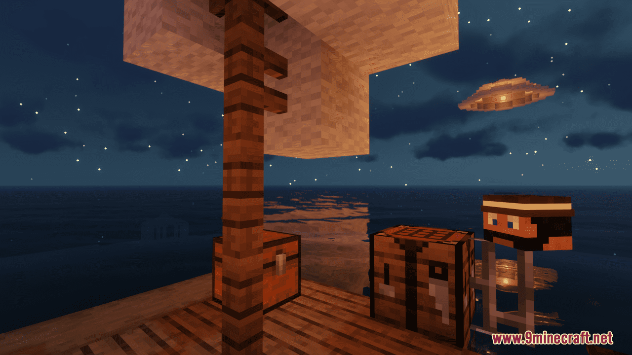 description_9 Raft Survival 2 maps (1.20.4, 1.19.4) - Life underwater