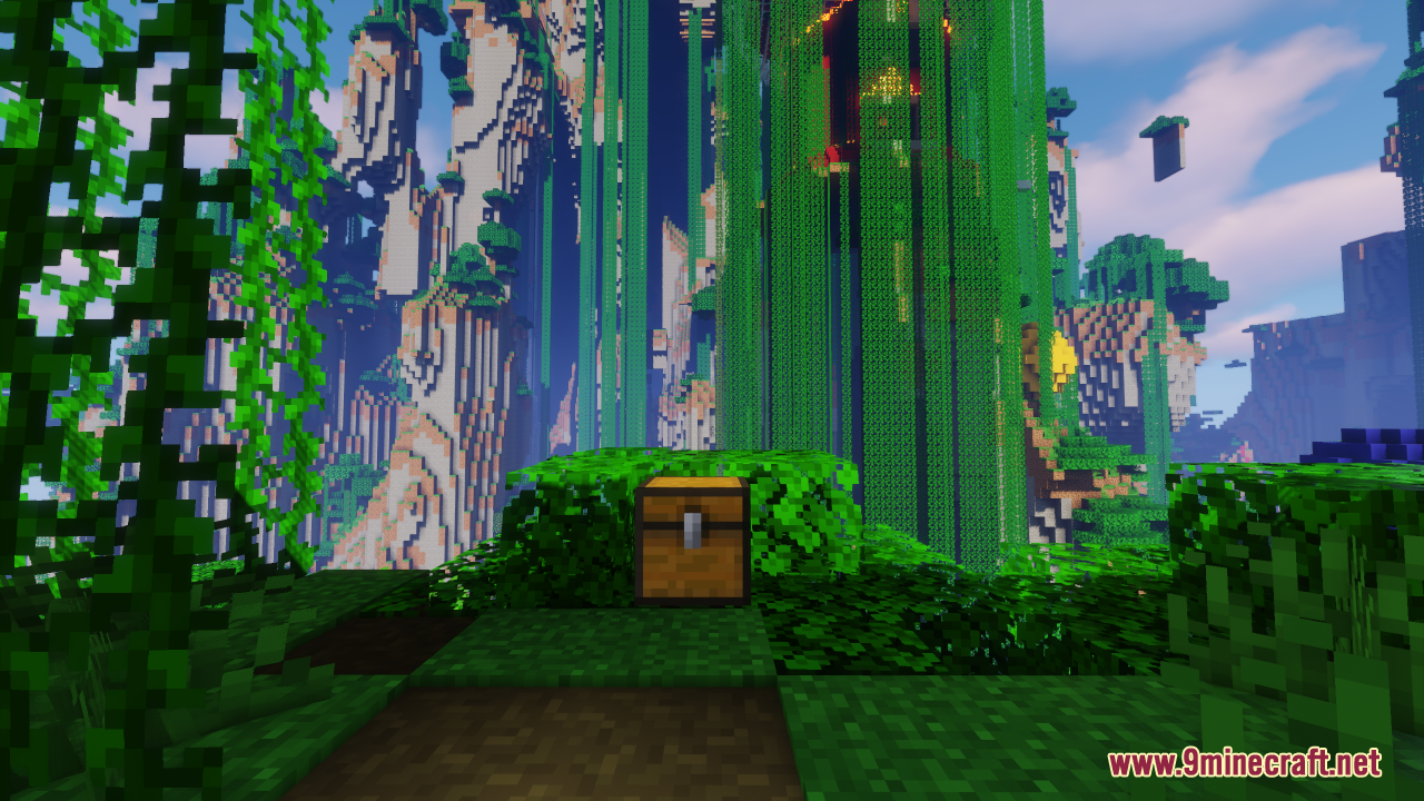 description_0 Карта Post-apocalyptic jungle hunt (1.20.4, 1.19.4) - охота на мусор в постапокалиптическом мире