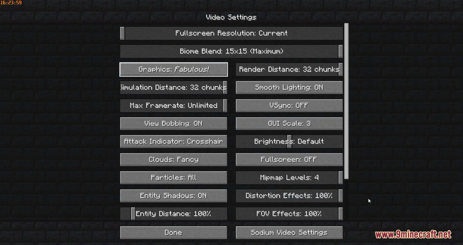 image 6 for Breakneck Optimised Mod Pack (1.20.5) - повышение FPS, шейдеры