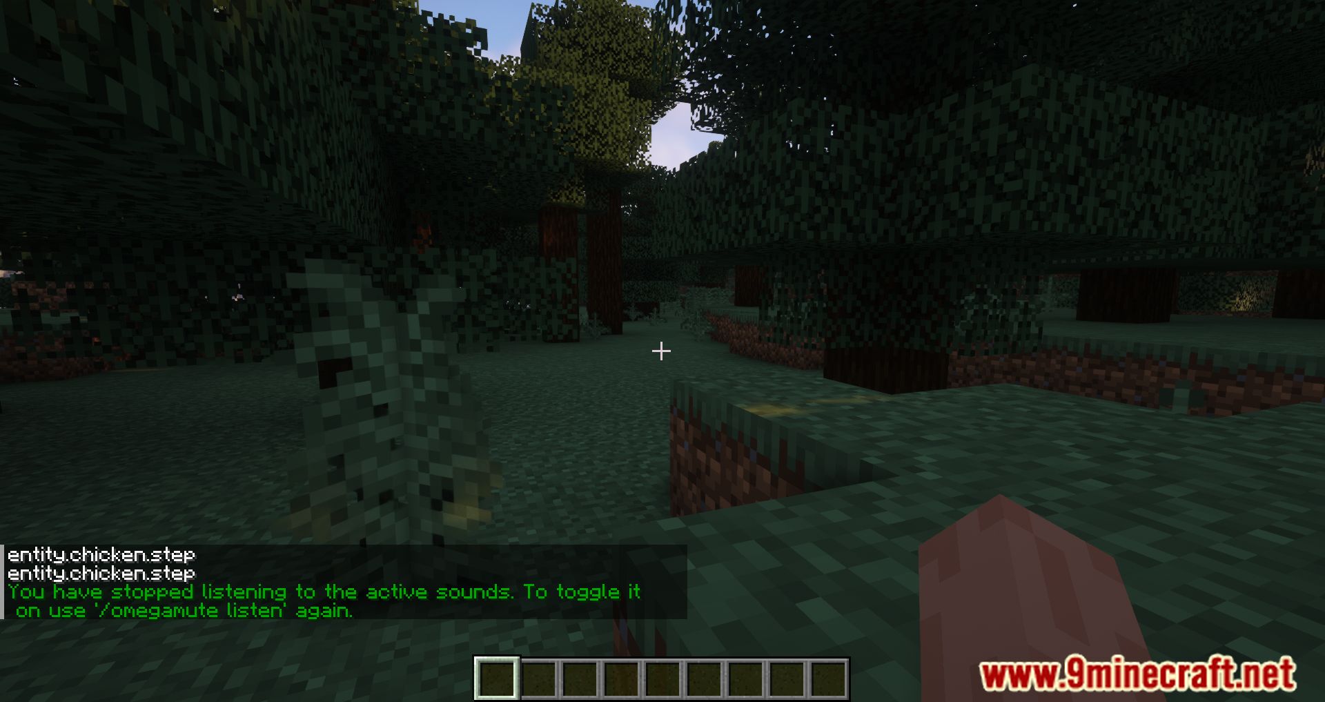 image 7 for Omega Mute Mod (1.20.6) - silencia o silencia todos los sonidos en Minecraft