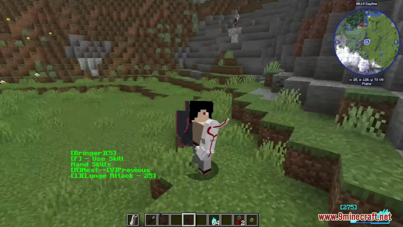 description_18 Bleach Awaken Mod (1.16.5) - Anime Bleach, Fighting Hollow