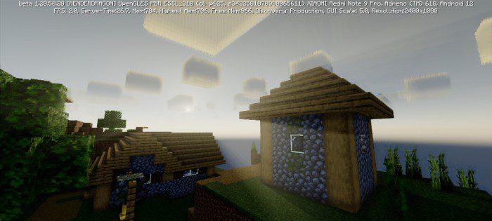 image 6 for Шейдер определения вокселей Harmony (1.20) - MCPE/Bedrock
