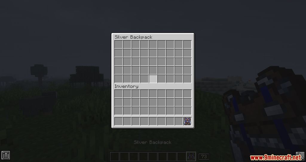 description_4 Packed Up Mod (1.20.4) - рюкзак, инвентарь