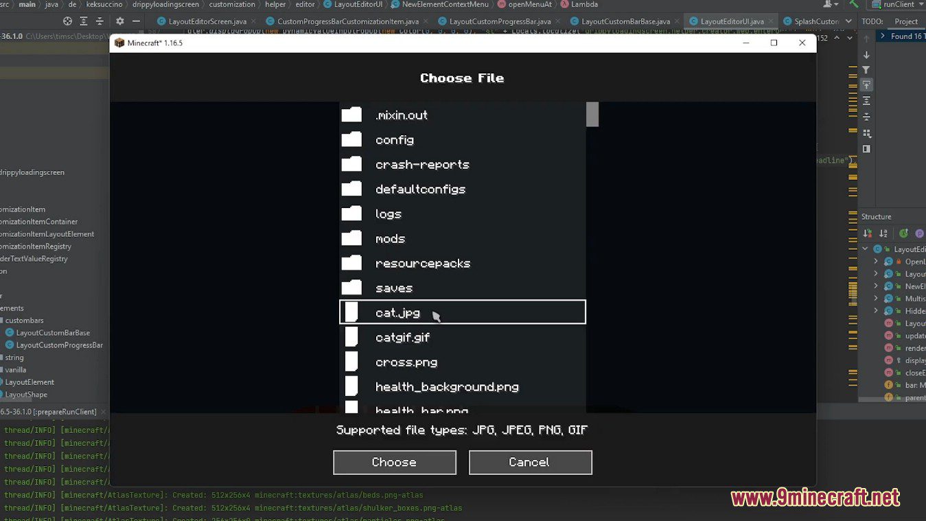 description_8 Drippy Loading Screen Mod (1.20.4) - Customize Minecraft loading