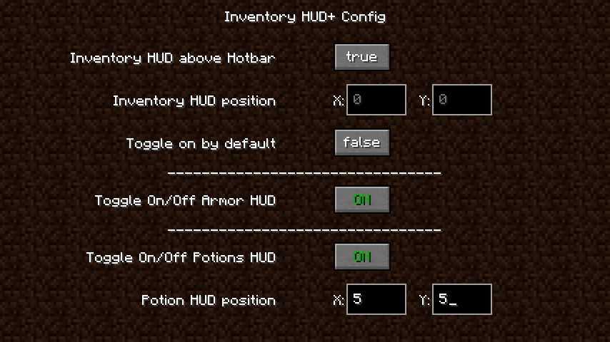 description_0 Inventario Modo HUD+ (1.20.4) - verá mucho más que en el modo estándar