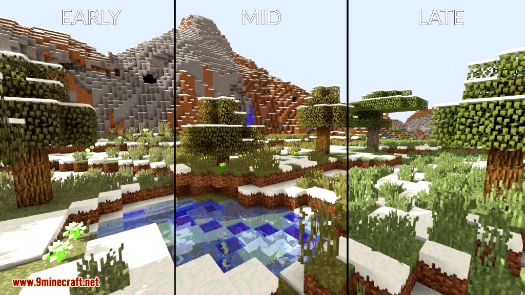 description_22 Serene Seasons Mod (1.20.4) - Cuatro temporadas realistas en Minecraft