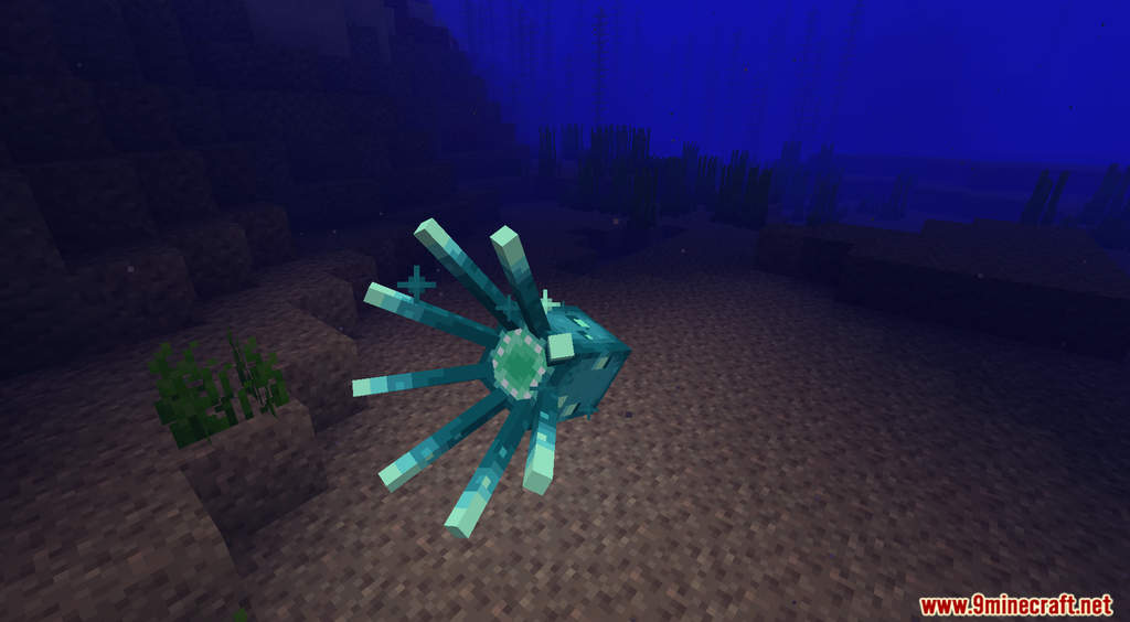 description_7 Dynamic Light Packet (1.17.1 до 1.19.3, 1.19.2) - световые блоки, горящие сущности