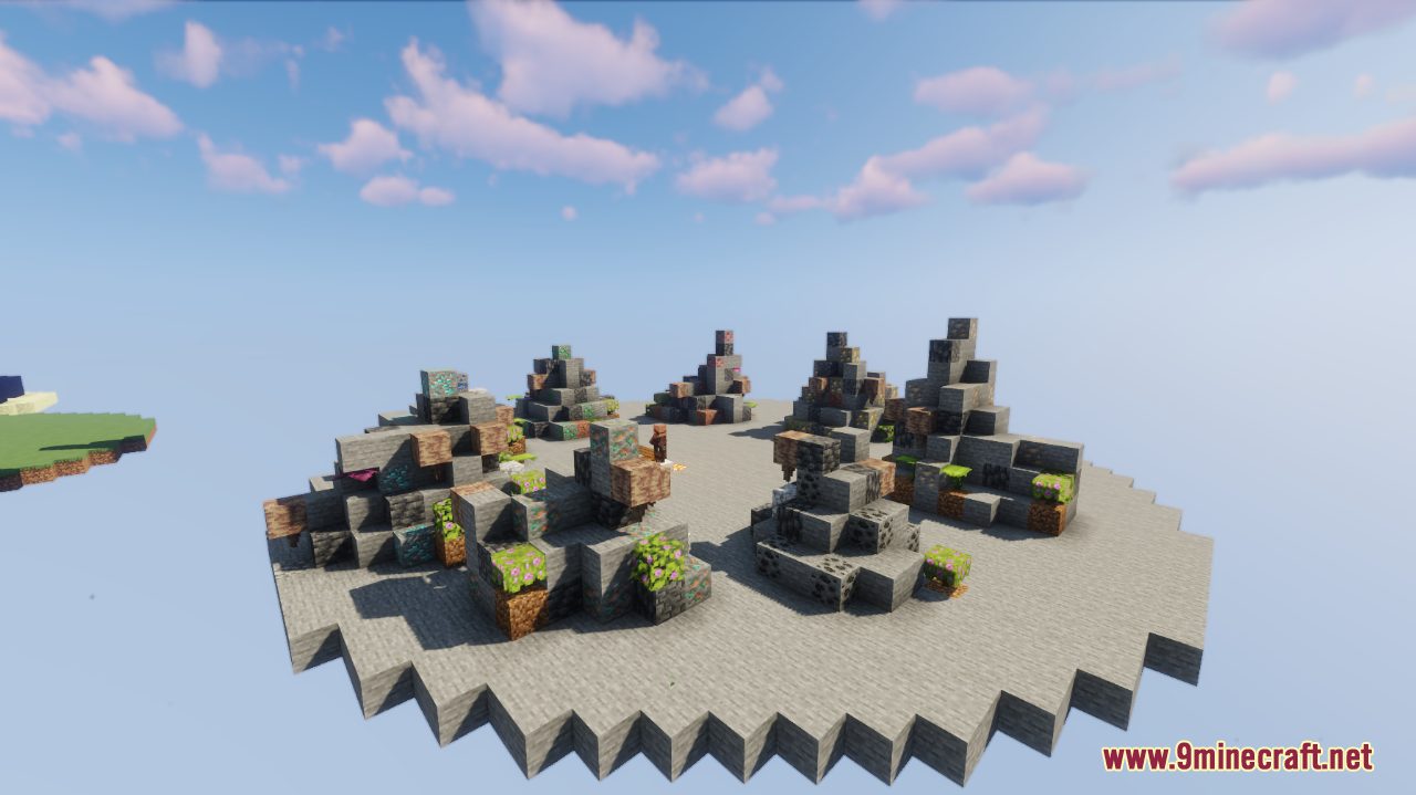 description_6 Survival Academy Map (1.20.4, 1.19.4) - teste a sua memória