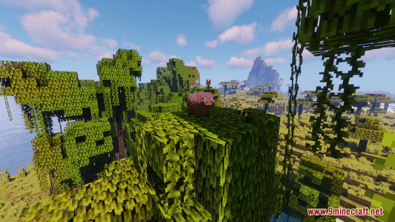 description_7 Muddy Pig Resource Pack (1.19.4, 1.19.2) - paquete de texturas