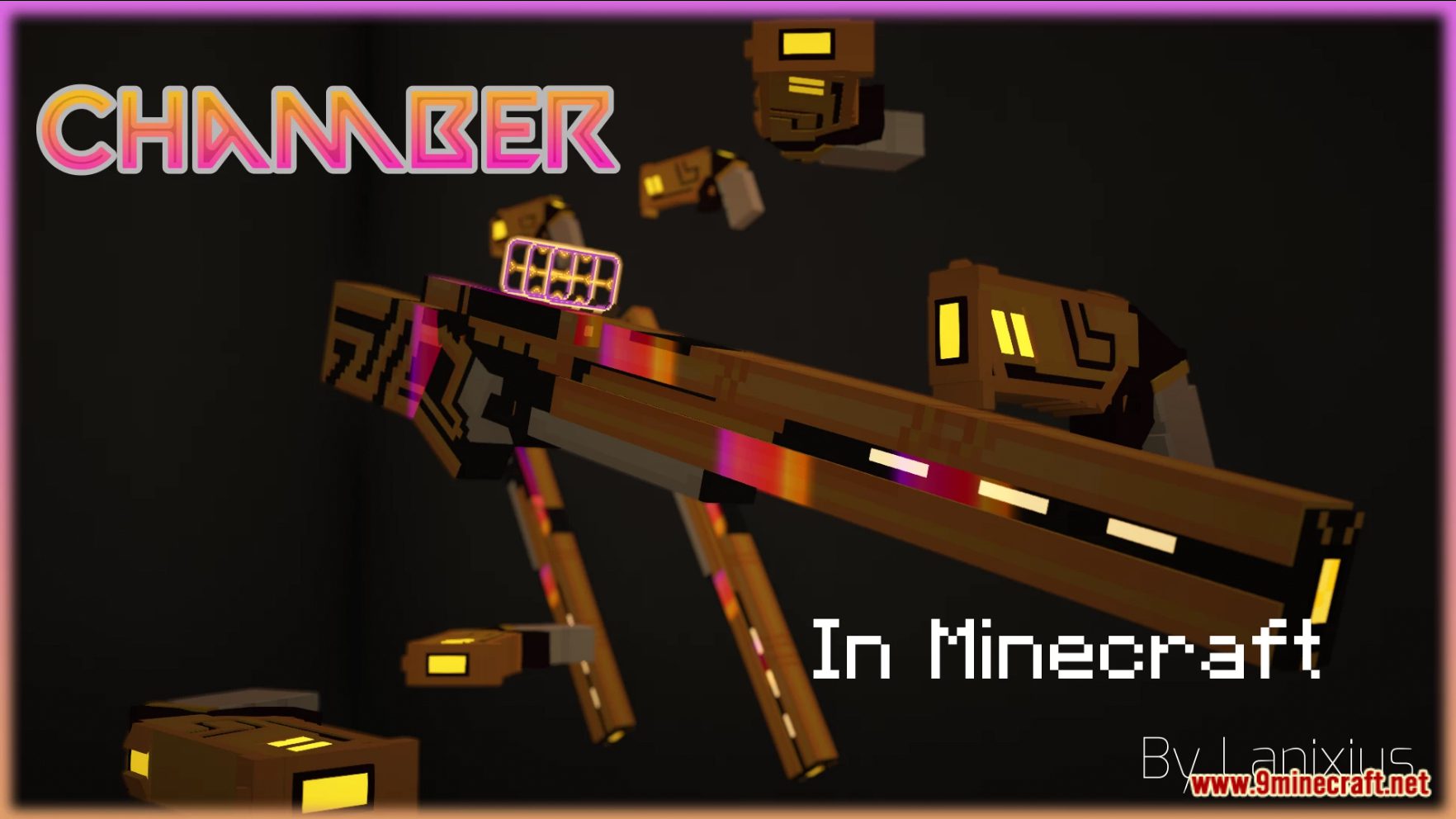 description_7 Chambers Weapons Data Pack (1.20.2, 1.19.4) - Hero-inspired gameplay!