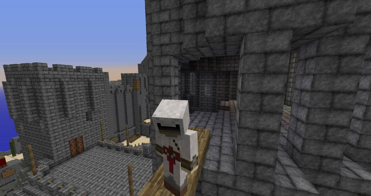 description_1 Assassin's Creed: Masyaf | Map for Minecraft