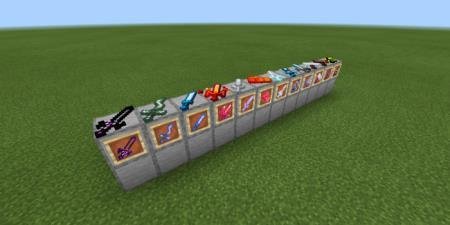 description_1 Elemental weapons.