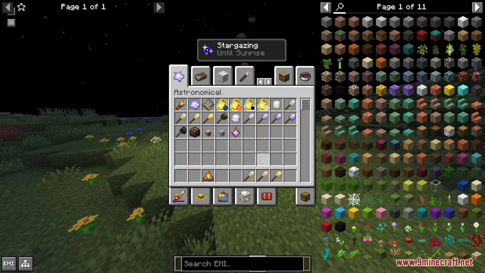 description_4 Astronomical Mod (1.19.2) - добавляет звезды и планеты в Minecraft