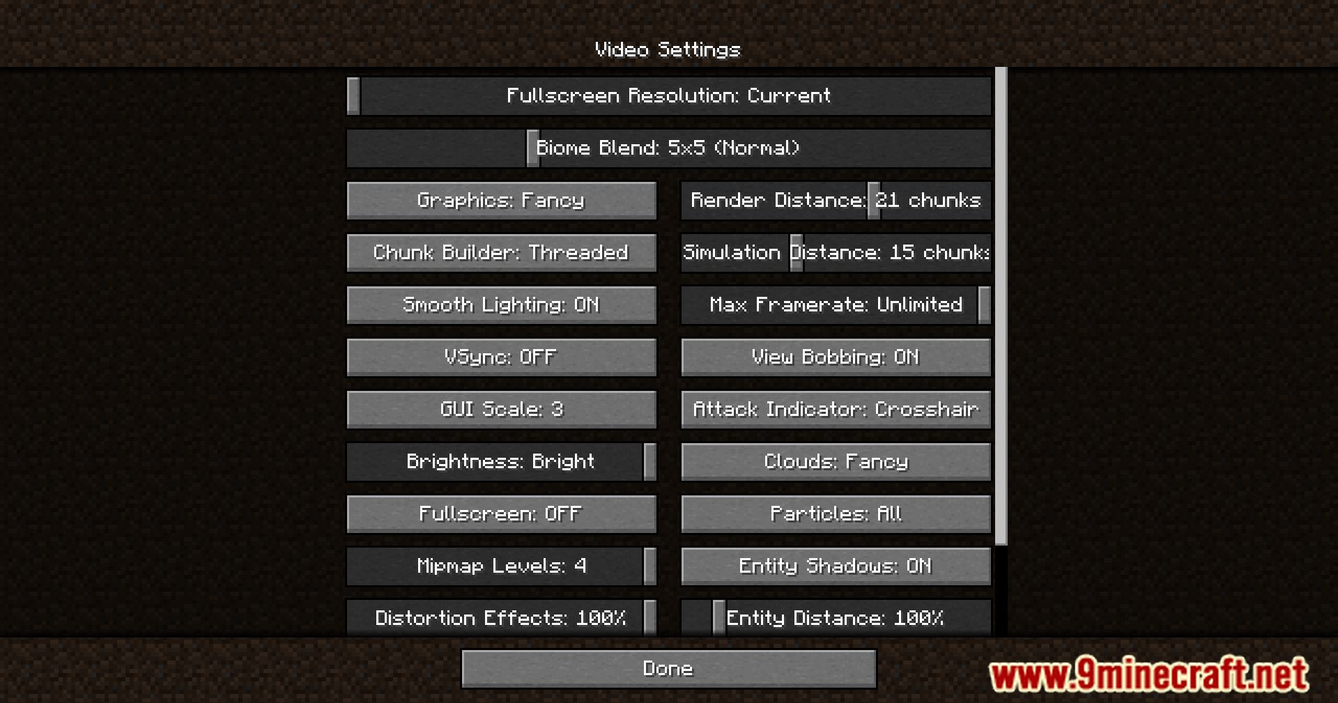 image 6 for Smooth Scrolling (1.20.6) - Move on the screen