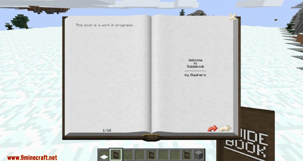 image 2 for GuideBook Mod (1.20.5) - API and book library for Minecraft