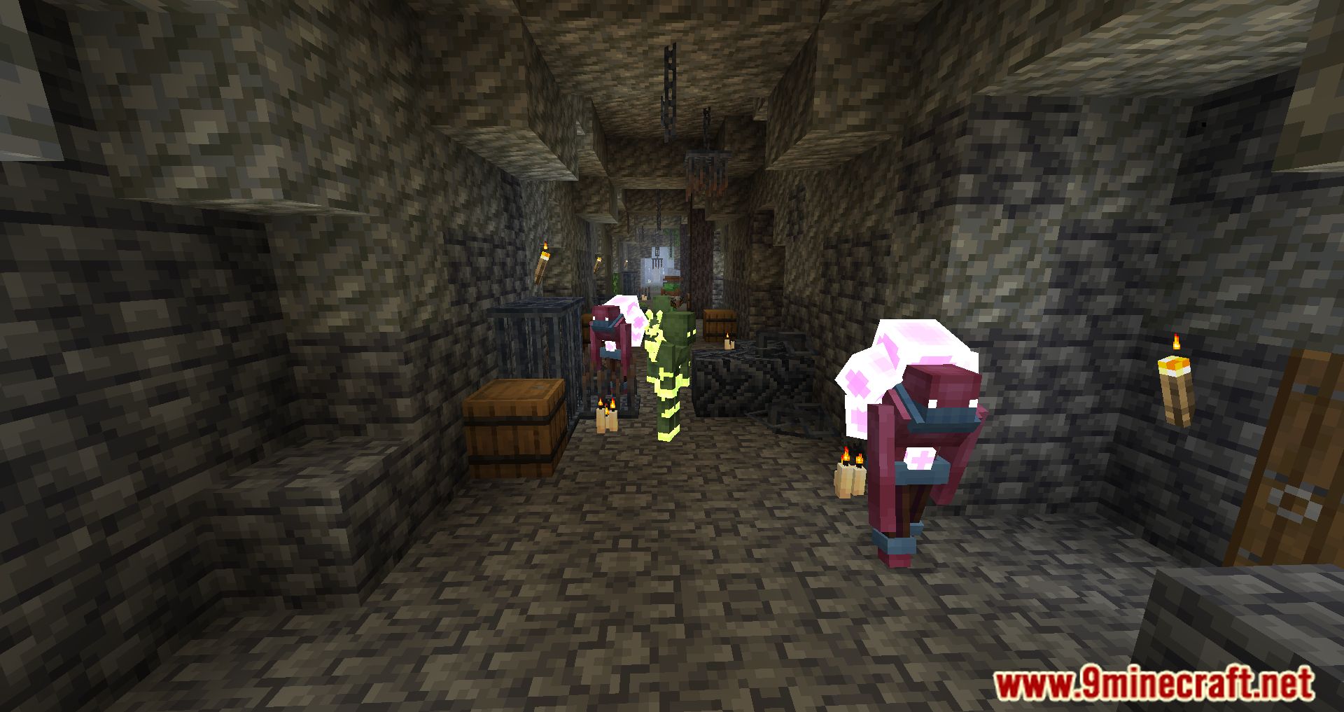 description_10 Mine Cells Mod 1.20.1 - Play Dead Cells in Minecraft.