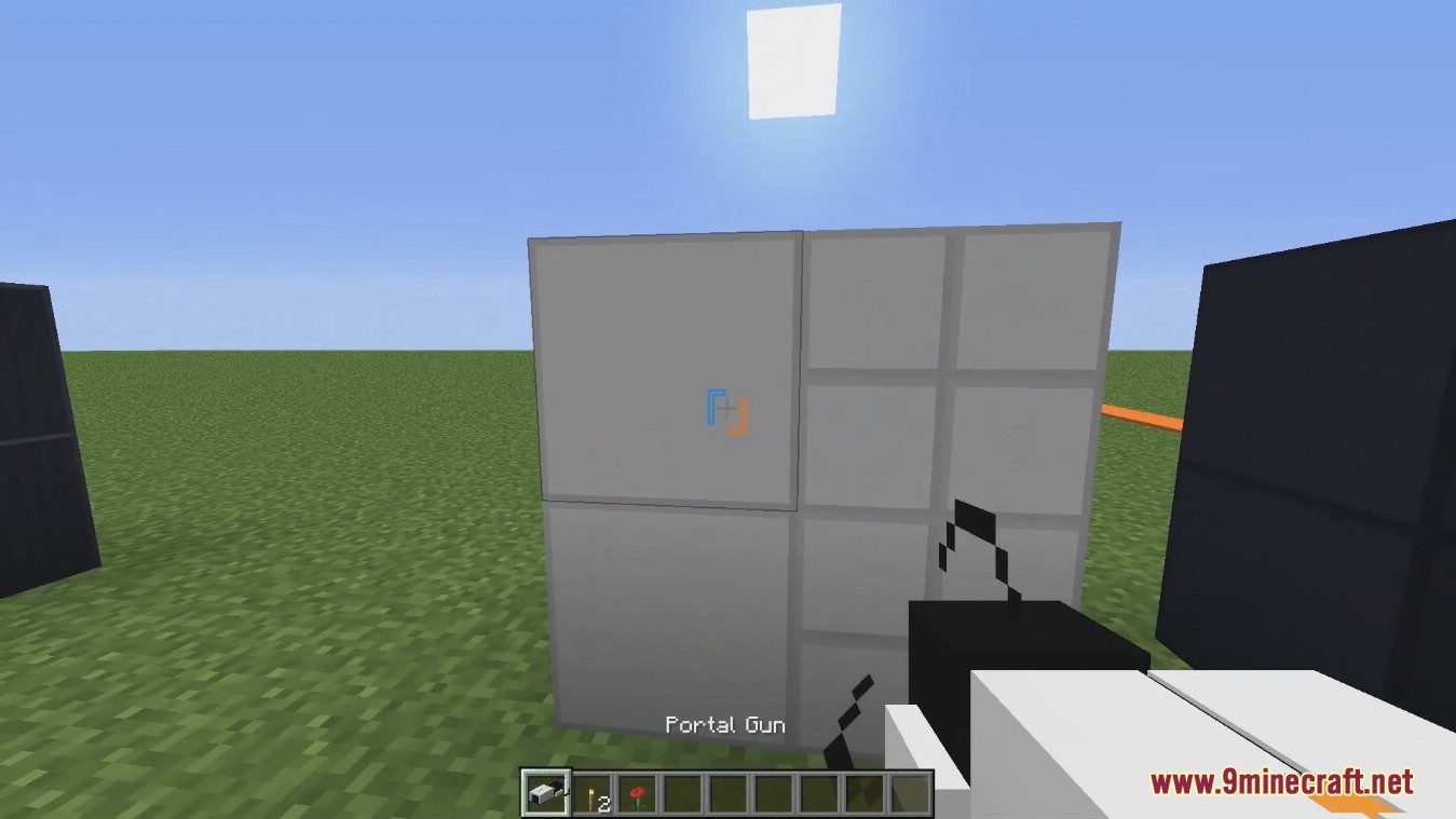 description_10 Portal Cubed Mod (1.19.2) - novo portal gun mod