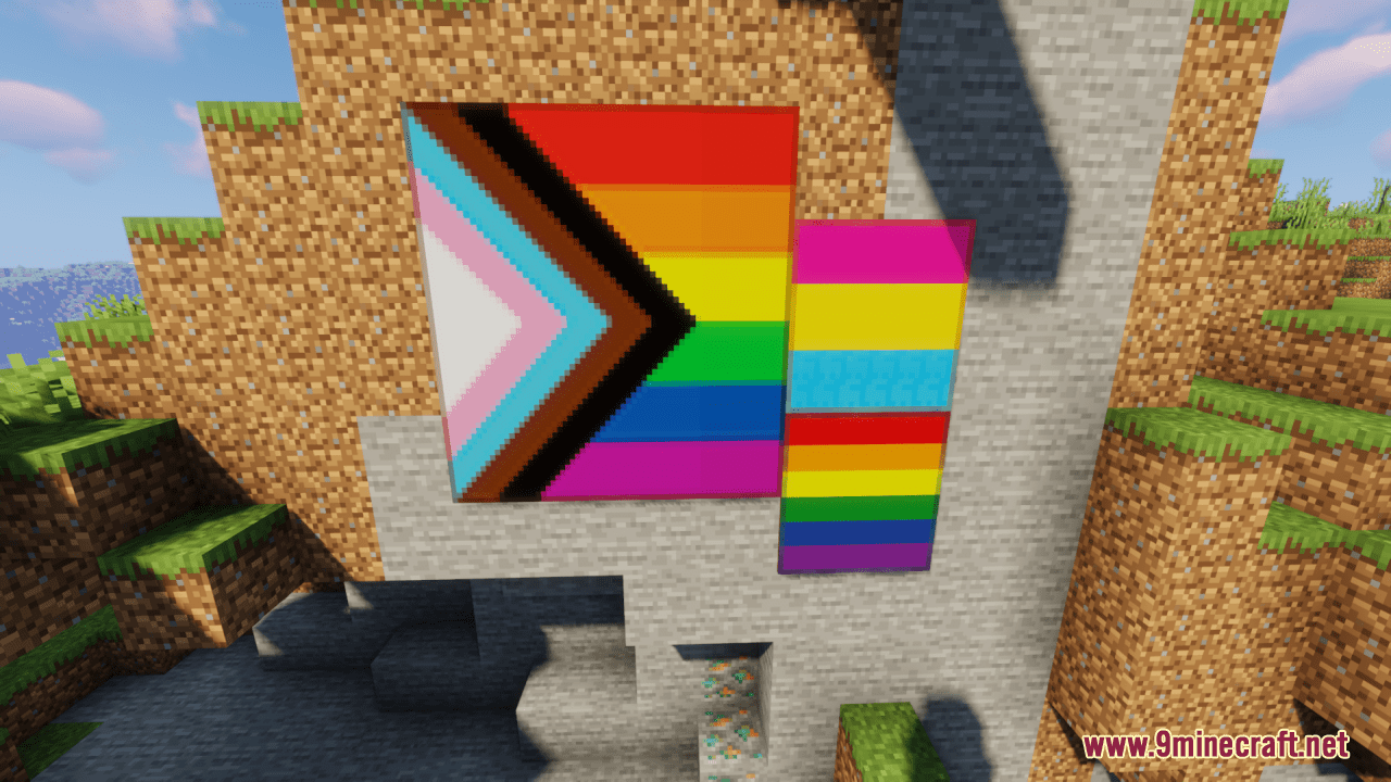 description_10 Pride Resource Pack (1.20.4, 1.19.2) - текстурный пакет