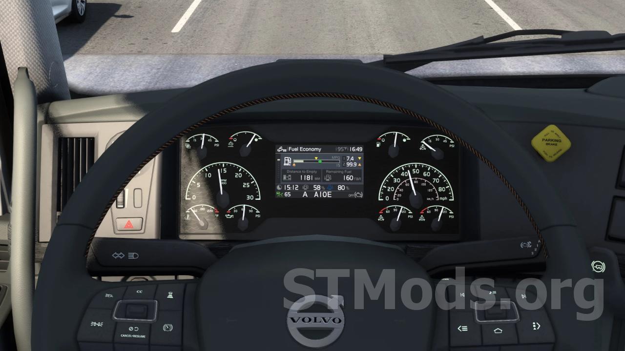 description_1 Volvo VNL 2018 Improved Dashboard