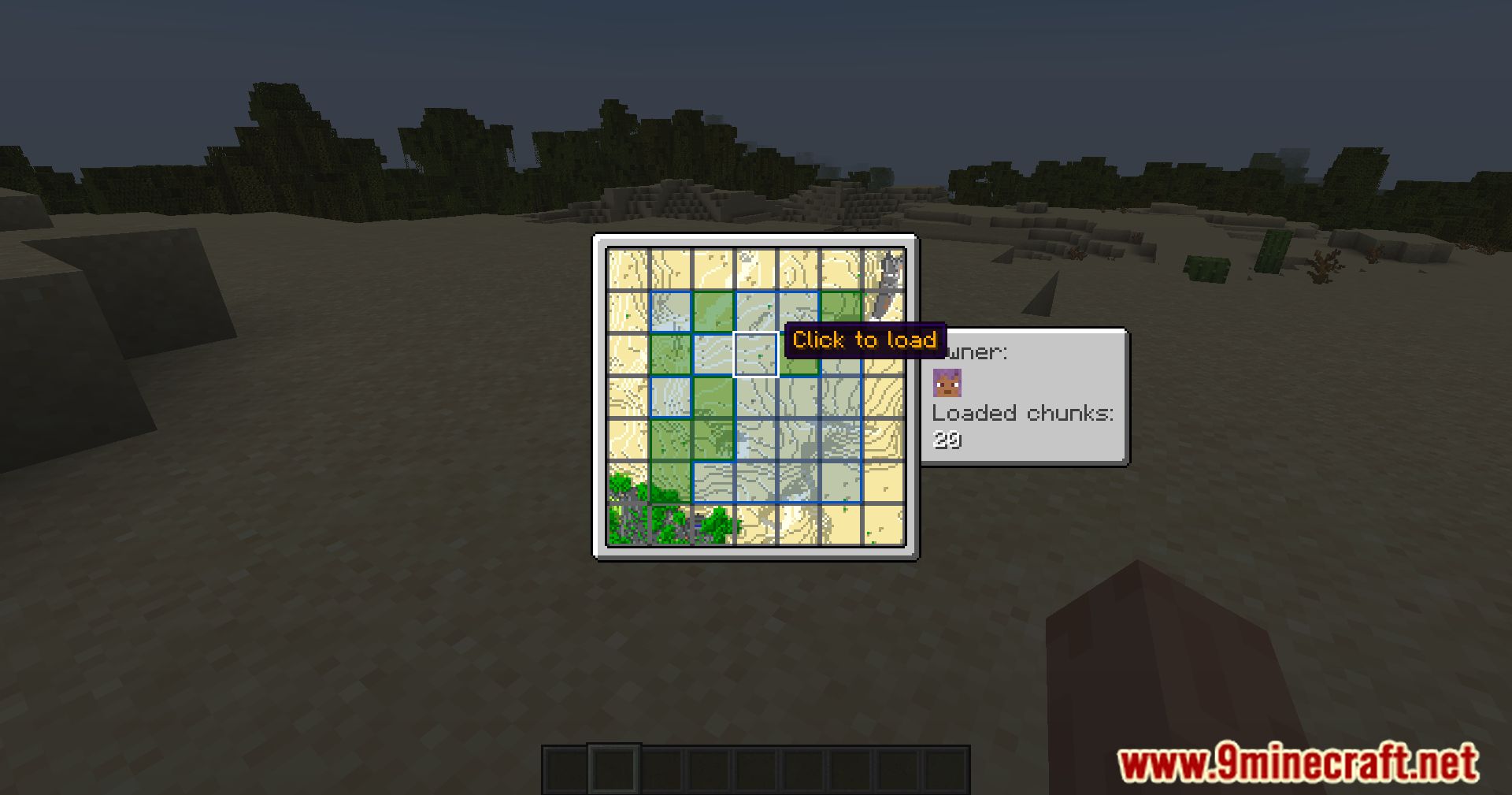 description_10 Chunk Loaders Mod 1.20.4 - Как Chunk Loaders поддерживает активность в мире Minecraft.