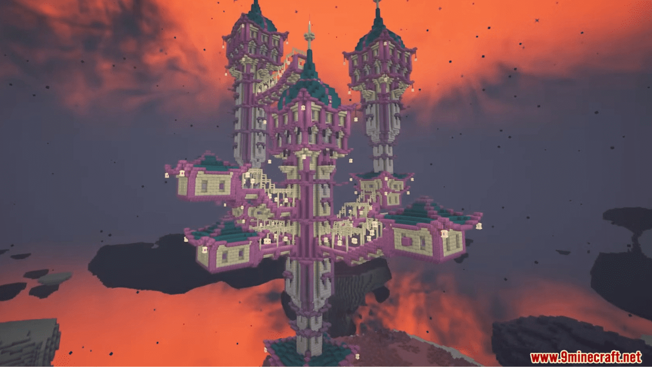 description_3 Better End Cities Mod (1.20.4) - improves and rebuilds end cities.