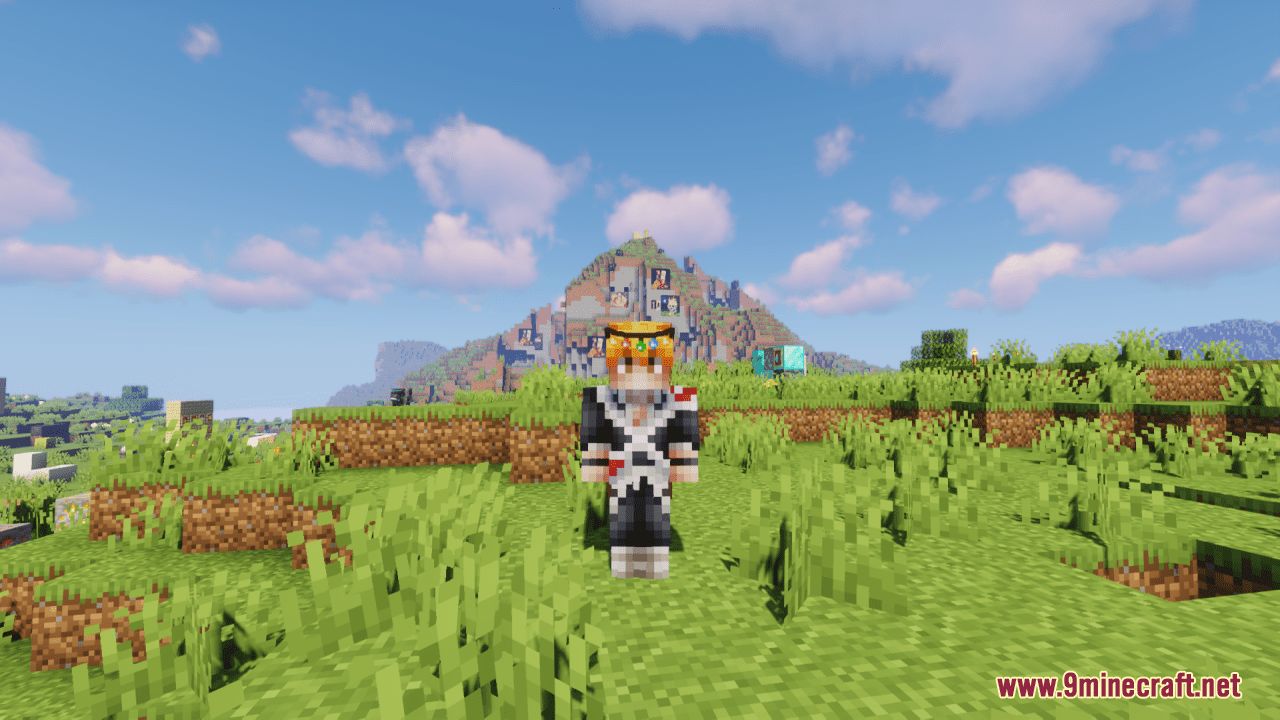 description_7 Christmas Hat's Resource Pack (1.20.4, 1.19.4) - texture pack