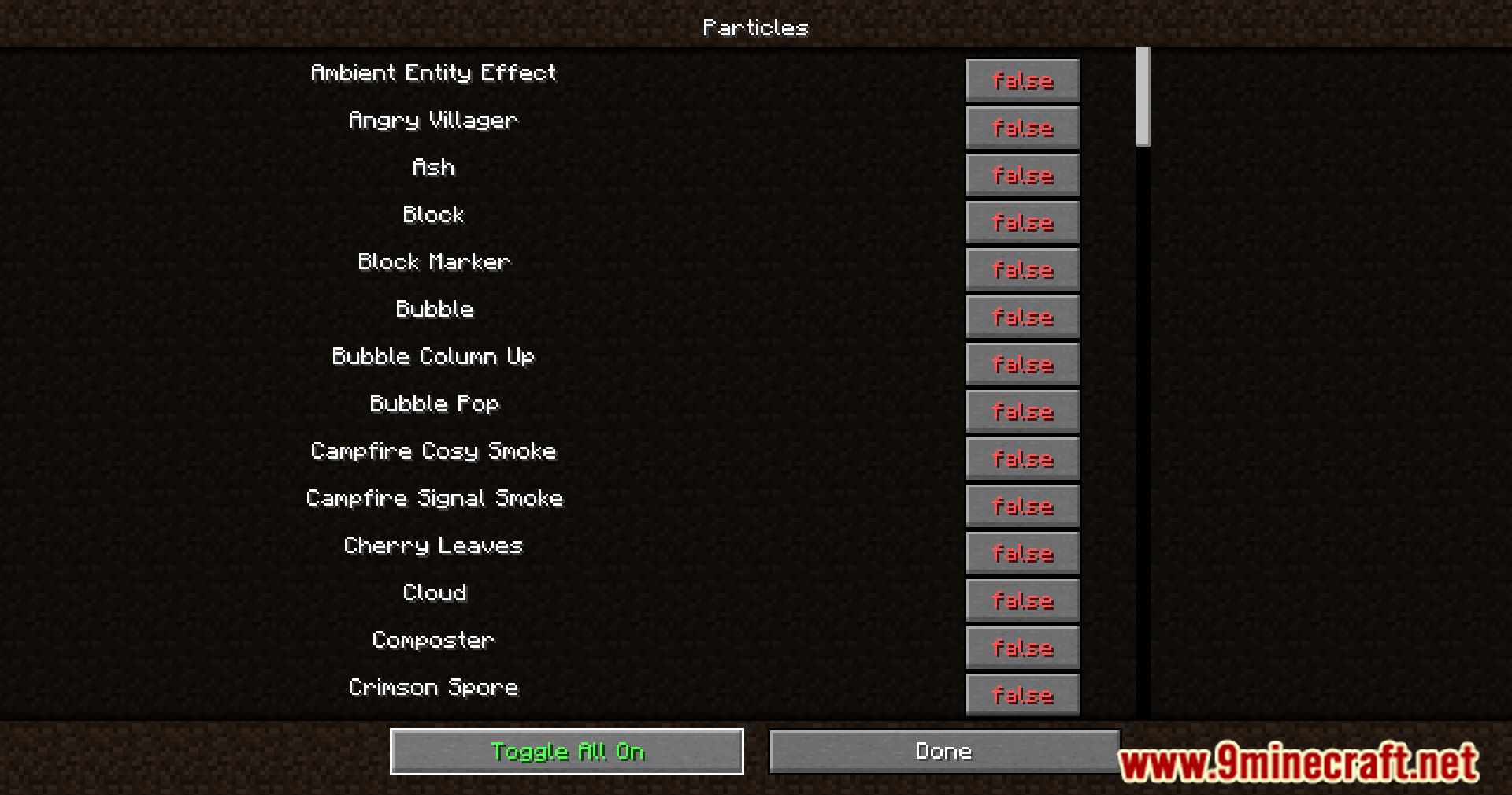 image 7 for Particle Lock Mode (1.20.4) - cleaner and smoother