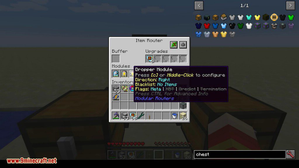 image 21 for Modular Router Mode (1.20.4) - Element Router with Plug-ins