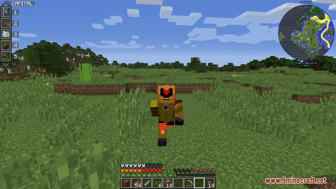 description_19 Ben 10 reinicio mod (1.12.2) - El Omnitrix