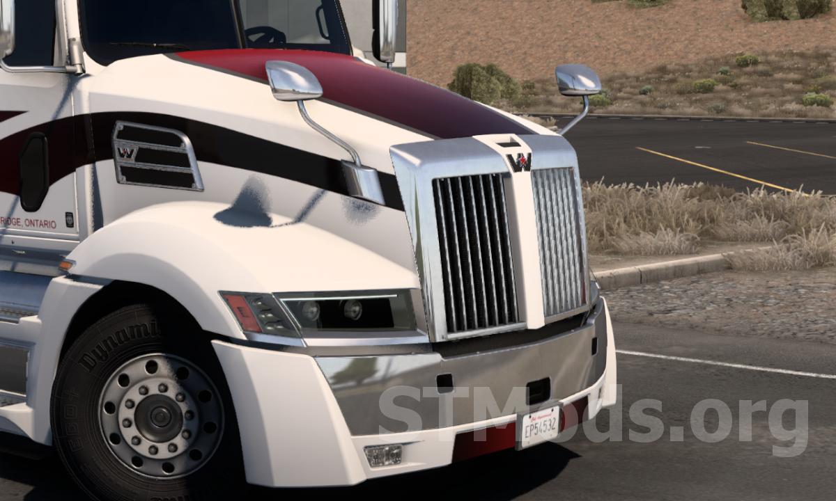 description_4 Skin for Western Star 5700XE SHARP