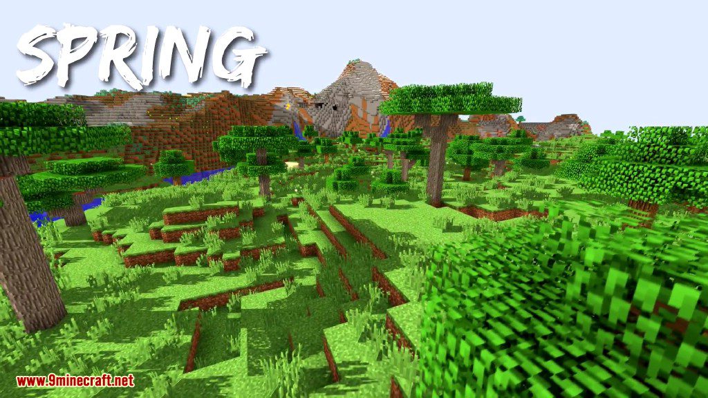 description_4 Serene Seasons Mod (1.20.4) - Cuatro temporadas realistas en Minecraft