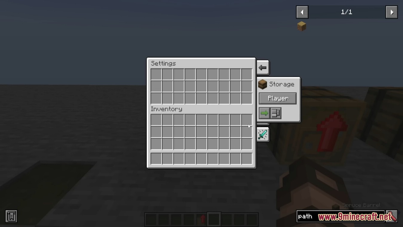 image 4 for Modo de almacenamiento detallado (1.20.1) - Actualización de almacenamiento