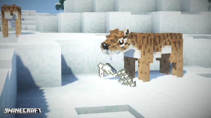 description_7 bones and Archeology Revival Mod (1.12.2) - prehistoric organisms