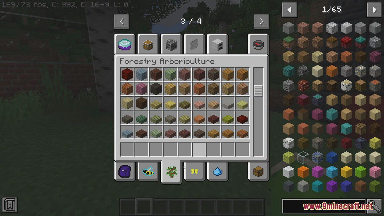 description_8 Mod florestal (1.16.5) - traz abelhas, borboletas e mais árvores