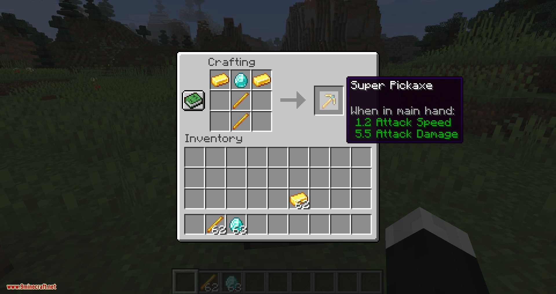 description_12 Super Tools Mod - endgame tools and armor