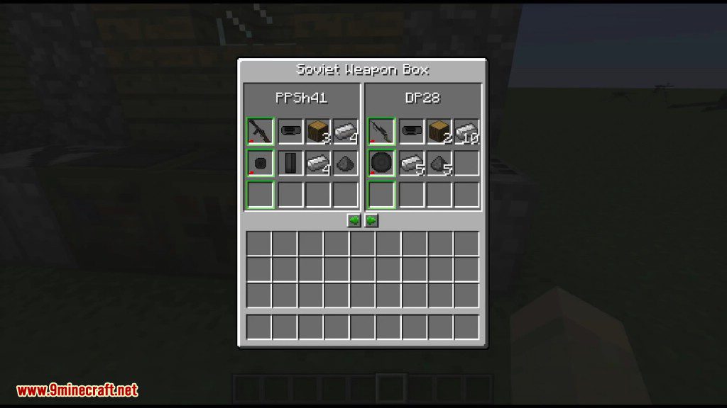 description_16 War 44 Content Pack 1.12.2 (Segunda Guerra Mundial, Guerra Fría)