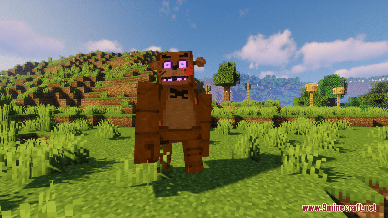 description_2 Freddy Fazbear Warden Resource Pack (1.20.4, 1.19.4) - Текстурный пакет