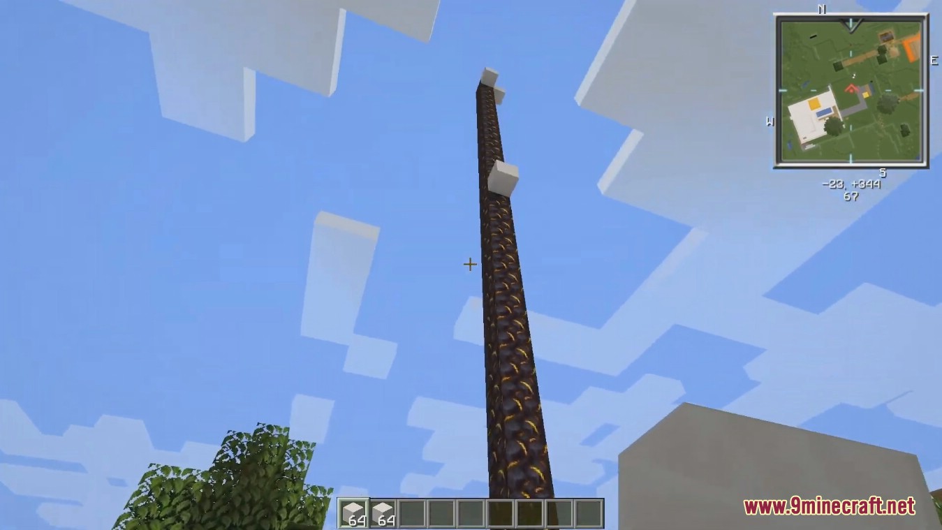 image 1 for Quartz Elevator Mod (1.20.5) - Еще один простой лифт