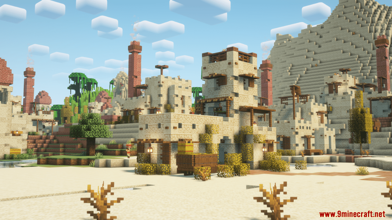 image 17 for Grand Capitals Mod (1.20.5) - преобразуйте постройки Minecraft