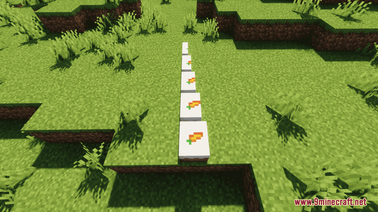 description_5 Carrot Cake Resource Pack (1.20.4, 1.19.2) - texture pack