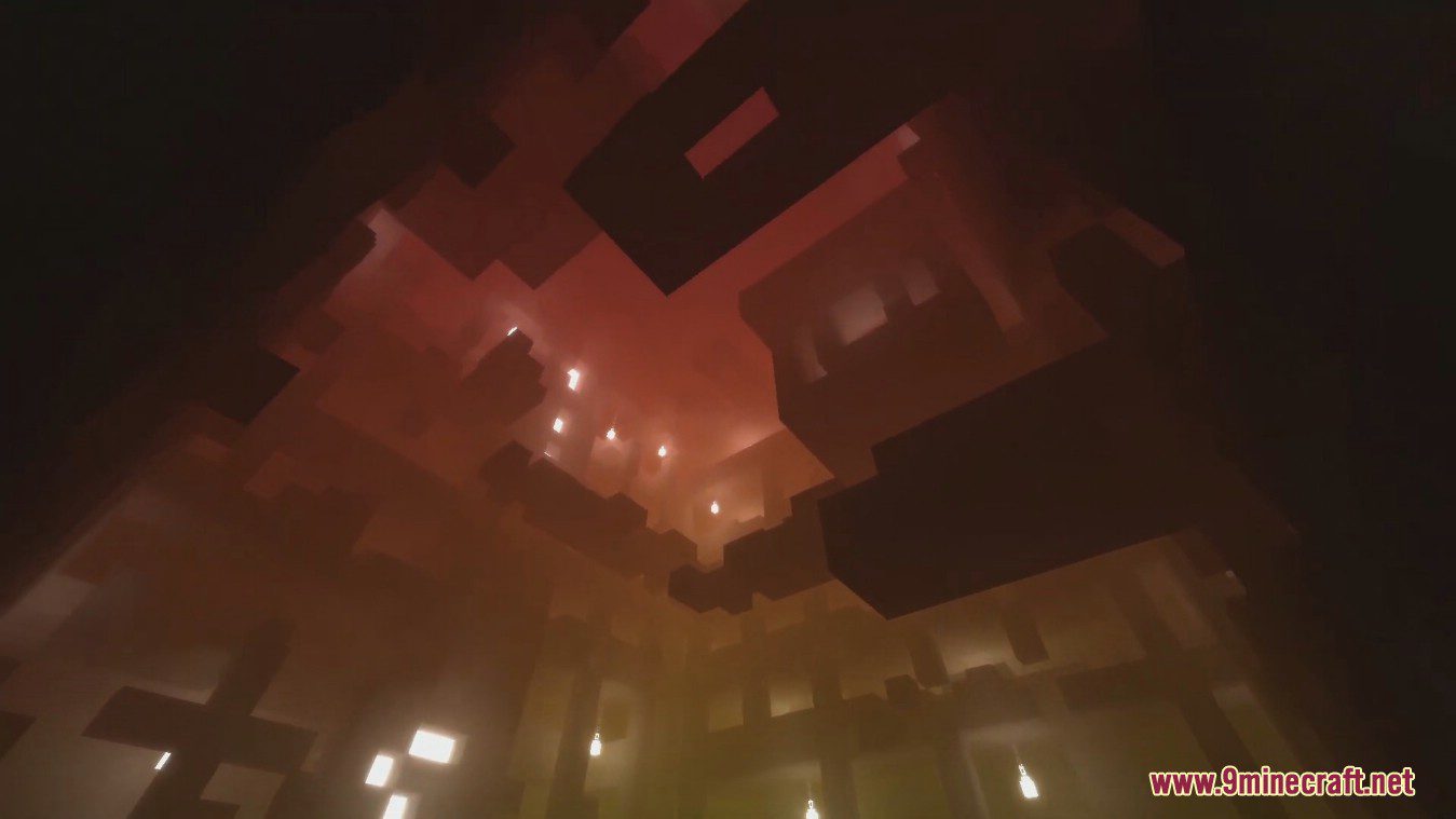 description_7 Ominous Shaders 1.20.4 - um pacote colorido de sombreadores de neblina