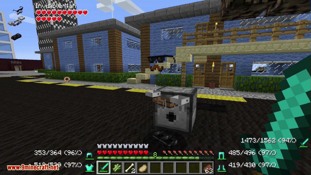 description_25 Más Creeps y Extraños Mod (1.12.2) - Big Baby, Hombre Lolipop...