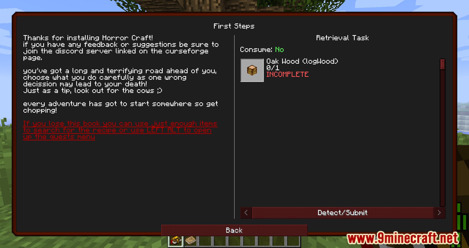 description_7 Horror Craft Mod Pack (1.12.2) - Un mundo de horror te espera
